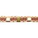 Custom EM Ceramic Collar for Dogs & Cats | Made with Original US Paracord | Bordeaux Red (61-70 cm) - Buy Online on SooperMarket.com