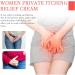 Saluaqui 3pcs Area Itch Ointment Gentle Itch Relief Cream for Women Intimate Care Long Lasting Refreshing Feminine Itch Treatment Cream for Health Care - Buy Online on SooperMarket.com
