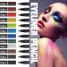 KAIQIKAIXI 12 Pieces Multicolor Eyeliner, Eyebrow, Eye Shadow, Lip & Lid Pen Makeup Set - Professional Beauty Tool Kit - Buy Online on SooperMarket.com
