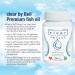 clear by Bell Omega 3 - Pure Premium Fish Oil for Men and Women - Cholesterol Free - Low Repeat and Smell - 120 Softgels 120 count (Pack of 1) - Buy Online on SooperMarket.com