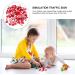 Toyandona 50 Mini Traffic Cone Set - Kids Warning Cones & Fairy Garden Accessories - Perfect Gift for Dollhouse & Mini Landscape Decoration - Buy Online on SooperMarket.com