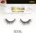 Laflare Silk 3D Faux Mink Eyelashes Bundle - Handmade Knitted Style Lashes - Natural Look, Reusable, Easy to Apply - SD05L (1-3 Pack Special) - Buy Online on SooperMarket.com