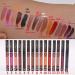 SPDOO Matte Liquid Lipstick Set: 15 Colors Long-Lasting High Pigmented Velvet Lip Gloss Kit - A02 - Buy Online on SooperMarket.com