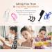 5 Pieces Nose Up Lifting Clips - Silicone Nose Bridge Slimming Beauty Tools for Women | International Shipping Available - Buy Online on SooperMarket.com