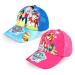 Baseball cap 2PCs Kinder Cap Pups Cap Dog Patrol Cap Children Children Baseball Cap Children Cap Children Cap Dog Patrol Junge Cap Baseball sun protection size adjustable with Velcro fastener