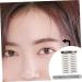 Baluue 9 Sheets Eyebrow Transfer Stickers 6d Eyebrows Stickers Eyebrow Grooming Sticker 21x14.7cm Brown - Buy Online on SooperMarket.com