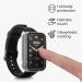 kwmobile Cover Comaptible with Xiaomi Mi Band 7 Pro (Set of 2) -Tempered Glass with Plastic Frame - Black/Transparent black / transparent - Buy Online on SooperMarket.com