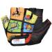 KIDDIMOTO Children's Cycling Gloves Fingerless for Boys and Girls/Bicycle Gloves/Bike Children's Gloves M (4-8y) Comic