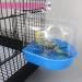 PINVNBY Parrot Bird Bath Box with Perches Stand - Ideal for Small Birds - 5 PCS Random Color - Buy Online on SooperMarket.com