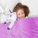 Latocos Unicorn Gifts for Girls Age 3-8: Plush Unicorn Stuffed Animal Blanket Bag - Perfect Kids Birthday or Christmas Present for Toddlers 3-8 Years Old - Buy Online on SooperMarket.com