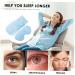 PLAFOPE 1 Set Neck Wrap Eye Mask Set Night Mask Anti-fatigue Eye Cooling Gel Eye Masks Gel Headache Headband Gel Pad Sleep Blindfold Cosmetology Kit Ice Eye Patch Cold Compress Eye Suede - Buy Online on SooperMarket.com