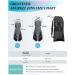 Greatever Adjustable Snorkel Fins - Open Heel Swim Flippers for Snorkeling & Diving - Black L/XL (US Size 9-13) - Buy Online on SooperMarket.com