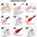 RARJSM Glitter Nail Polish Silver Nail Polish Gel Nail Polish 1PACK 7.5ML Soak Off Nail Lamp Required for Nail Art Design Salon Quality DIY Home RAR79 - Buy Online on SooperMarket.com