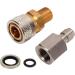 Bediffer 1/8 BSPP Quick Release Coupler Socket - CNC Machined for Pneumatic Toys - Buy Online on SooperMarket.com
