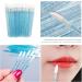 100 x Disposable Lip Brushes (Blue and Black) Disposable Lip Applicator Lip Gloss Stick Makeup Beauty Tool Set - Buy Online on SooperMarket.com