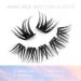 LANKIZ Cluster Lashes D Curl Russian Volume - 60 pcs DIY Eyelashes Extension Wisps - Featherlight Synthetic Reusable False Eyelashes - Soft Faux Mink Lash Clusters - Buy Online on SooperMarket.com