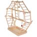 Trixie 5659 Wooden Ladder Playground 44 44 16 cm 1 Brown