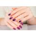 Townley Girl 96 Pcs Stick on Nails Set | Glitter-Glamup & Metallic Press- On Nail Sets for Girls | Self-Adhesive Artificial Nails Pink - Buy Online on SooperMarket.com