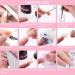 Makartt Poly Nail Gel Kit - Clear Pink Fall Color Nail Extension Gel Set - Buy Online on SooperMarket.com