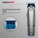 BaBylissPRO FXONE LO-PROFX Cordless Clippers & Trimmers | Professional Gray Battery Trimmer - International Shipping Available - Buy Online on SooperMarket.com