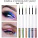 HERBENJOY Chameleon Metallic Liquid Eyeliner - Holographic Glitter Multichrome Eye Makeup (#06) - Buy Online on SooperMarket.com