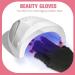 WLLHYF Anti UV Gel Nail Gloves - Fingerless Sun Protection Gloves 22cm-Black - Buy Online on SooperMarket.com