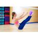 Purple 8-Inch Exercise Ball with Pump - Mini Yoga & Pilates Ball for Core Stability & Physical Therapy - Buy Online on SooperMarket.com