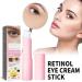 2Pcs Retinol Eye Stick Set - Anti-Aging Eye Cream for Dark Circles & Puffiness - Reduces Fine Lines, Wrinkles & Dark Circles - Eye Balm Stick Serum - Buy Online on SooperMarket.com