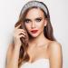 Sparkling Black Crystal Rhinestone Headband Hairband - Thick Style Silver | 90s Disco Hair Accessory for Women | Perfect Gift for Valentines & Birthdays - Buy Online on SooperMarket.com