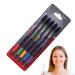 Calakono Soft Bamboo Toothbrush Set for Adults | 5 Black Charcoal Toothbrushes in Various Colors | Eco-Friendly Oral Care - Buy Online on SooperMarket.com