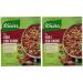 Knorr fixed mixture of chili con carne for a spicy stew with natural ingredients* 33 g 1 piece (pack with 2) chili con carne 33 g (2 Pack)
