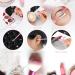 G2PLUS 200PCS Pink Disposable Microfibre Eyelash Applicator Brushes - Ideal for Lash Lifts, Extensions & Crafting - Buy Online on SooperMarket.com