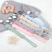 Kowlone Koala Bear Silicone Dummy Clip | Binky Holder Set for Teething Baby | 1-Piece Design | Pink/Grey/Blue - Buy Online on SooperMarket.com