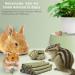 Erkoon 24-Piece Rabbit & Small Pet Toys Set | Dental Care Timothy Hay Sticks Carrots & Rose Grass Cake - Ideal for Rabbits Guinea Pigs Hamsters & Chinchillas - Buy Online on SooperMarket.com