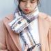 Vesone Neck Heating Pillow | Heated Scarf with 3 Temperature Settings | Versatile Neck Warmer for Men Women & Girls | Cream White Striped - Buy Online on SooperMarket.com