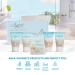 Shoppe All-in-Kit | Aqua Organics 75-Piece Amenity Kit | Bulk 1oz Travel Size Toiletries for Hotels AirBnBs & Vacation Rentals - Buy Online on SooperMarket.com