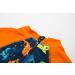 BONVERANO Baby Boys Swimsuit - UPF 50+ Short-Sleeve One Piece Swimwear, 3-6 Months, Colorful Shark Design - Buy Online on SooperMarket.com