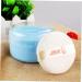 GAFOKI 4pcs Body Powder Puff Box - Travel Makeup Powder Puff Container in Blue Plastic - Buy Online on SooperMarket.com