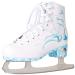 American Athletic Shoe Women's Sumilon Lined Figure Skates with Turquoise Outsole 6