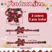 Webeedy Christmas Cat Neckbands - 4 Adjustable Breakaway Collars with Flower & Bell 18-28 cm Holiday Gifts for Cats - Buy Online on SooperMarket.com
