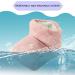 Vesone USB Foot Warmers | Full Size Thickened Heated Slippers | Comfortable Soft Foot Warmers for Home & Work | Perfect Winter Gifts in Pink - Buy Online on SooperMarket.com