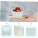 HOMSFOU 100 Pcs Cake Cups Baking Cake Cup Baking Cup Wraps Paper Dessert Liners Paper Muffin Wedding Cupcake Liners Mini Cupcake Liners Crayon Greaseproof Paper Round Container Baby 7.5X7.5X4CMx2pcs Greyx2pcs - Buy Online on SooperMarket.com