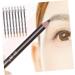 WOFASHPURET 8pcs Pencil Sharpener Eyebrow Pencil Black Eyebrow Makeup Pencil Cosmetic Small Tools Wooden Miss 1 count (Pack of 1) Coffee - Buy Online on SooperMarket.com