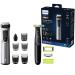 Philips Multigroom Series 9000 12-in-1 styling set including OneBlade for face hair and body (model MG9710/90)