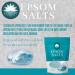 Elysium Spa Epsom Bath Salts - Natural Magnesium Sulfate Ocean Breeze - Purify & Relax - 450g - International Shipping - Buy Online on SooperMarket.com