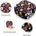 Halloween Skull Black Sanitary Napkin Storage Bag - Portable Period Bag for Women and Teen Girls - Multi-colored - 1Pcs - Buy Online on SooperMarket.com
