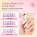 Beetles Pearl Gel Nail Polish - 6 Shimmer Colors for DIY Manicure | UV LED Soak Off Gel | Perfect Gift for Girls & Women - Buy Online on SooperMarket.com