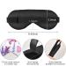 Haskirky Light Blocking Eye Mask for Adults - Adjustable & Breathable for Travel, Yoga, Meditation - Lavender scented for Deep Sleep - Buy Online on SooperMarket.com
