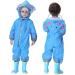 De feuilles Kids Button Rain Suit 7-9 Years Blue Elephant - Buy Online on SooperMarket.com