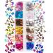 12 Colors Butterfly Nail Art Glitter Sequins | 3D Holographic Decals for Acrylic Nails | Manicure Paillettes & Ultrathin Glitters | Nail Art Supplies for Women - Buy Online on SooperMarket.com